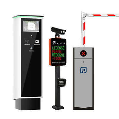 Yeşil/Mavi/Kustomlaştırılmış Açık Renkli Park Bileti Kiosku LPR QR Kodu NFC Kart Ödemesi